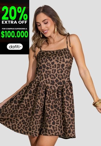 Vestido Mujer Estampado Mp 115505 MP