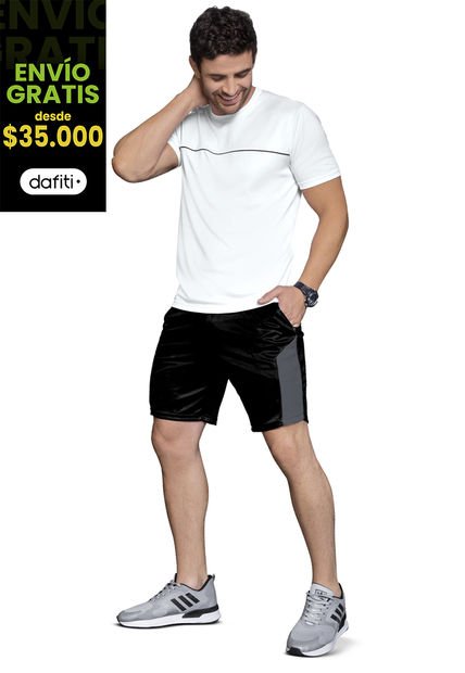 Camiseta Hombre Blanco Mp 88207