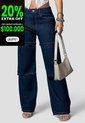 Jean Mujer Azul Oscuro Mp 115137 de MP
