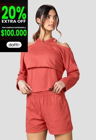 Conjunto Mujer Coral Mp 115557 MP