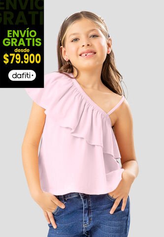 Blusa Infantil Femenino Rosa Mp 108191 MP