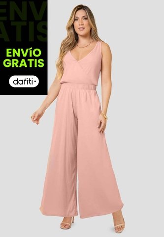 Enterizo Largo Mujer Rosa Polvo Mp 114544 MP