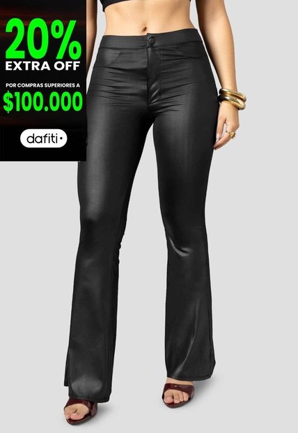 Pantalón Mujer Negro Mp 115522