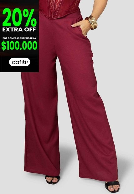 Pantalón Mujer Merlot Mp 115521