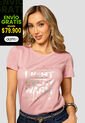 Camiseta Mujer Rosa Polvo Mp 112587 de MP