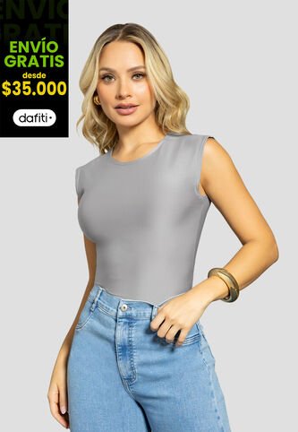 Blusa Mujer Gris Claro Mp 112213 MP