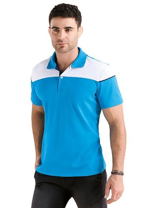 Camiseta Azul Color MP 86806