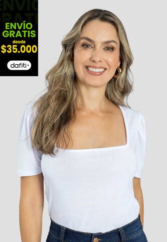 Blusa Mujer Blanco Mp 111404 MP
