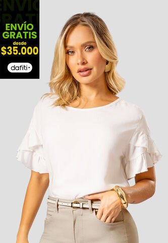 Blusa Mujer Crudo Mp 112049 MP