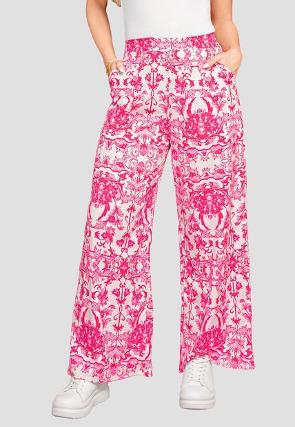 Pantalón Mujer Estampado Mp 107472