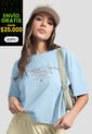 Camiseta Mujer Azul Baby Mp 110984 de MP