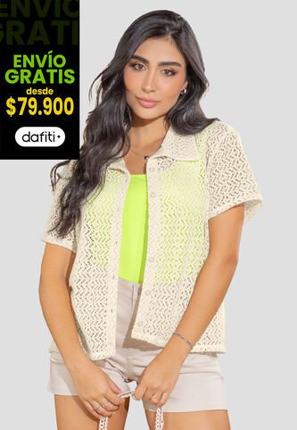 Camisa Mujer Crema Mp 108125 MP