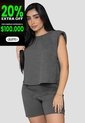 Conjunto Mujer Negro Cross Mp 115380 de MP