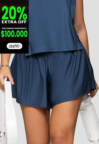 Short Mujer Azul Profundo Mp 115366 MP
