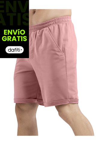 Bermuda Hombre Rosa Polvo Mp 78571 MP