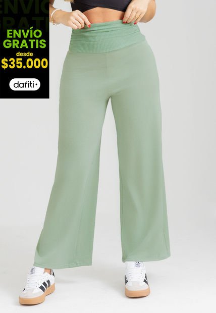 Pantalón Mujer Verde Oliva Mp 106966