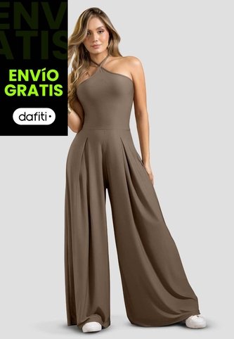 Enterizo Largo Mujer Chocolate Mp 114464 MP