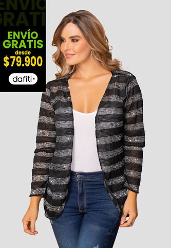 Cardigan Mujer Bicolor Mp 108298 MP
