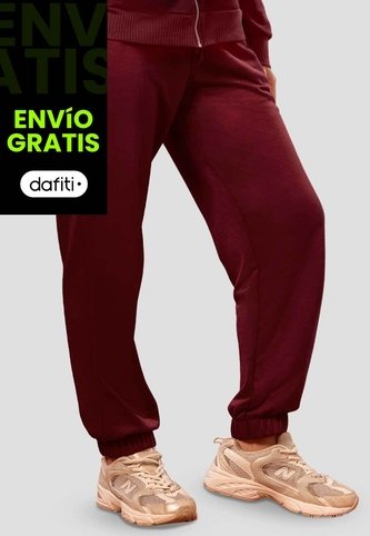 Jogger Mujer Merlot Mp 110793 MP