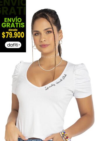 Camiseta Mujer Blanco Mp 34745 MP