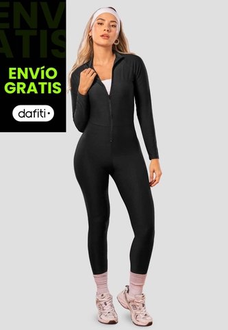 Enterizo Largo Mujer Negro Mp 114497 MP