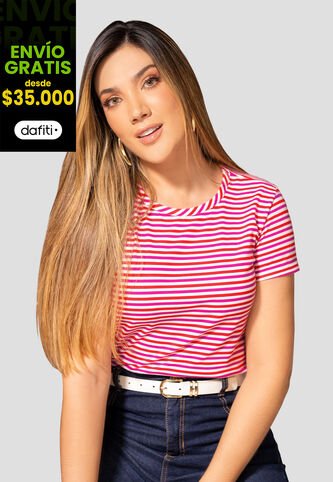 Camiseta Mujer Estampado Mp 112331 MP