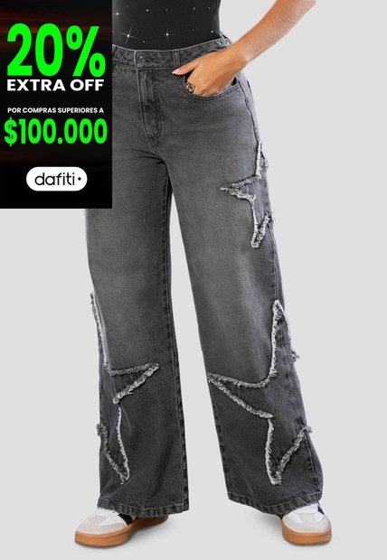 Jean Mujer Negro Mp 115013