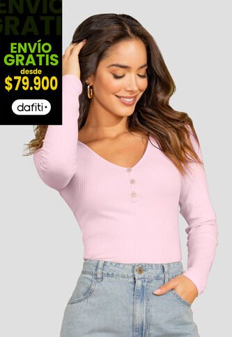 Camibuzo Mujer Rosa Mp 108301 MP