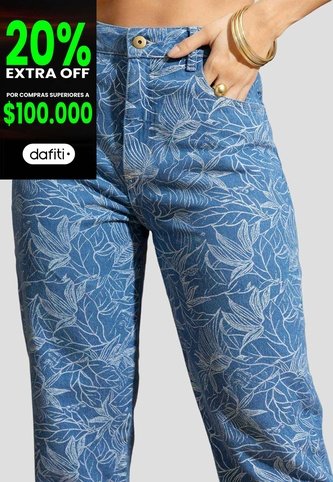 Jean Mujer Azul Mp 115015 MP