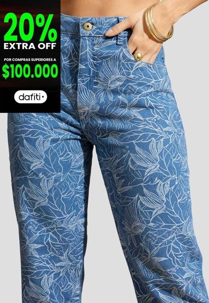 Jean Mujer Azul Mp 115015