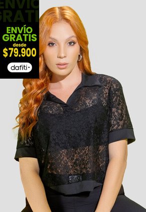Blusa Mujer Negro Mp 108100