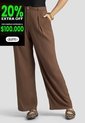 Pantalón Mujer Chocolate Mp 115196 de MP