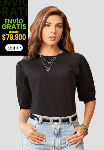 Blusa Mujer Negro Mp 106981 MP