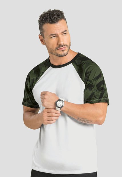 Camiseta Hombre Multicolor Mp 228