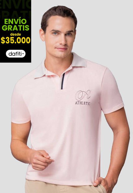 Polo Hombre Rosa Mp 111908