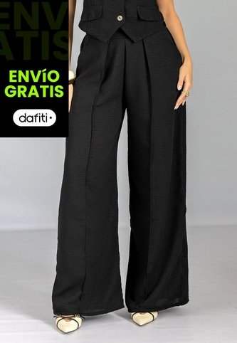 Pantalón Mujer Negro Mp 113213 MP