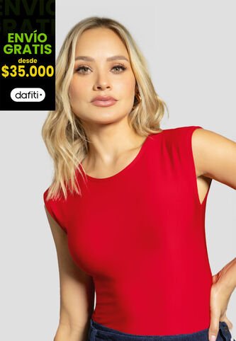 Blusa Mujer Rojo Mp 112213 MP