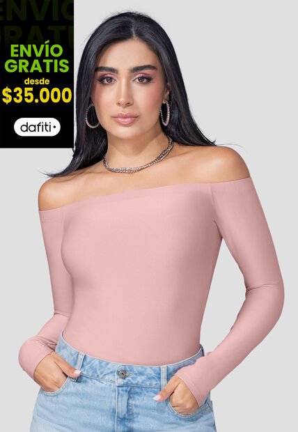 Body Mujer Rosa Polvo Mp 110315