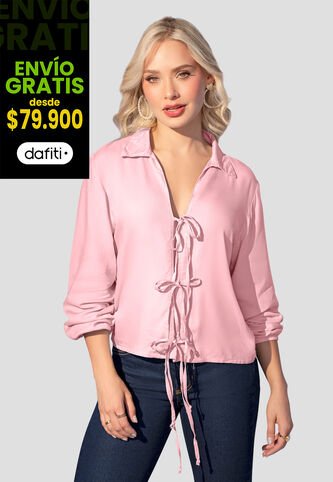 Blusa Mujer Rosa Polvo Mp 107854 MP
