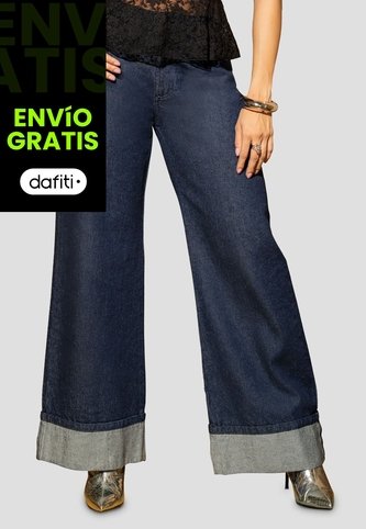 Jean Mujer Azul Oscuro Mp 112741 MP