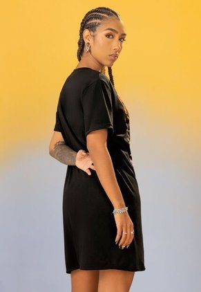 Blusón Mujer Negro Mp 107778