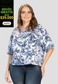 Camiseta Mujer Estampado Azul Mp 112225 de MP