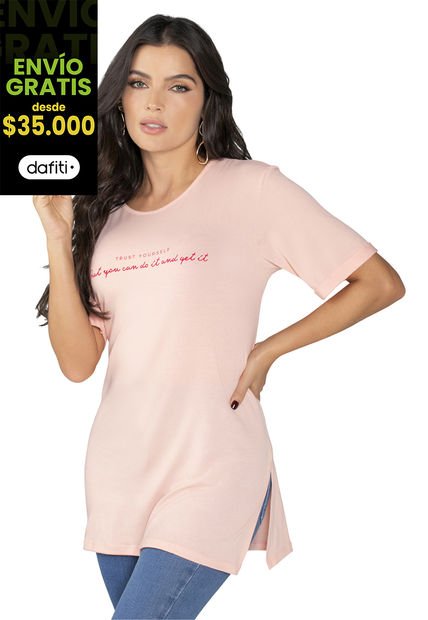 Blusón Mujer Palo De Rosa Mp 5130