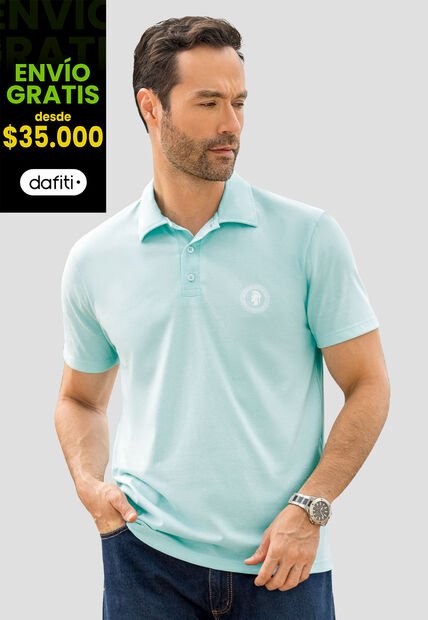 Polo Hombre Azul Baby Mp 110745