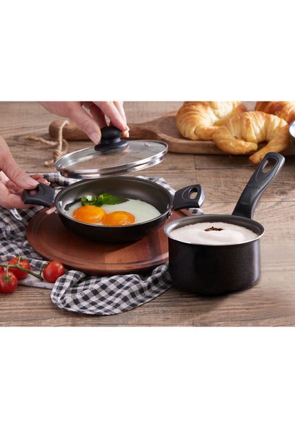Cacerola + Perol Negro Mp 33859