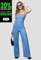 Enterizo Largo Mujer Azul Medio Mp 114845 de MP
