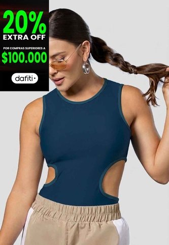 Camisilla Mujer Azul Profundo Mp 115006 MP