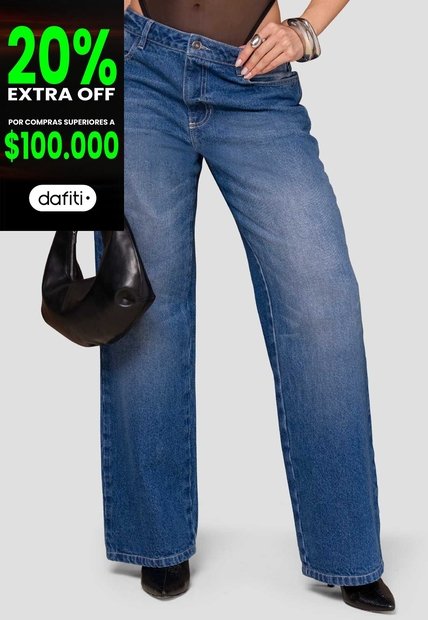 Jean Mujer Azul Medio Mp 114549
