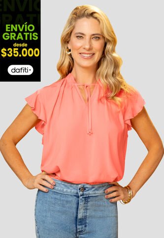 Blusa Mujer Salmon Mp 110427 MP