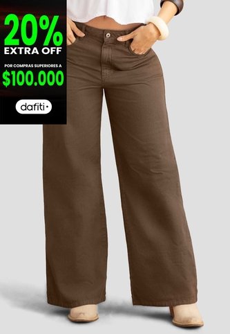 Pantalón Mujer Chocolate Mp 114713 MP